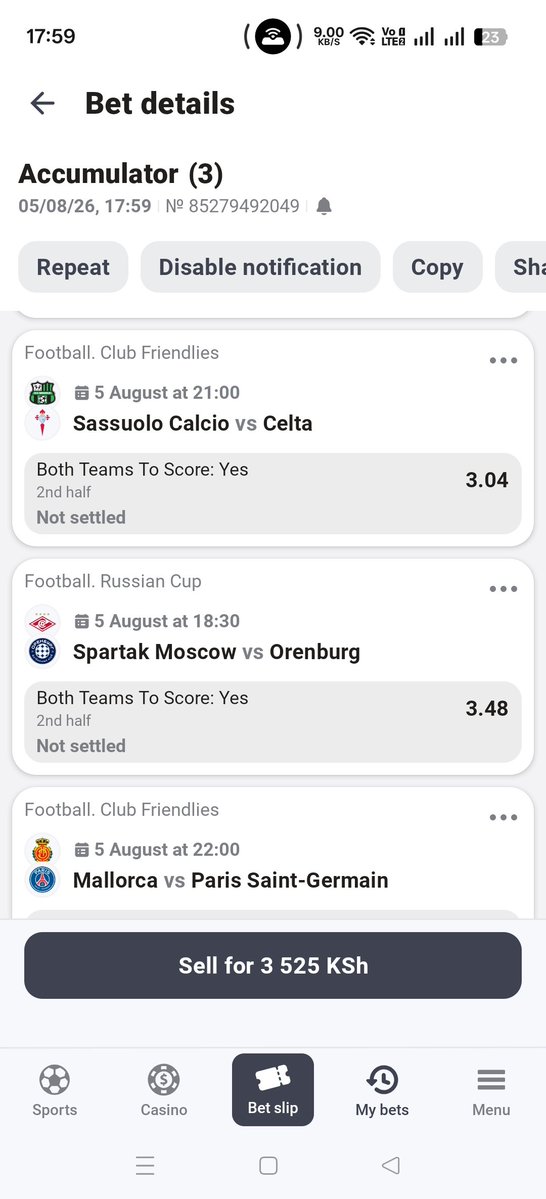 Amosie7's tweet photo. Treble Tip ⚽️⚽️
#Afropari

📝 Booking Code <<< KRJ5B
💰 Get 350% deposit bonus with Promocode Enter <<<< BET100

Good Luck 🔽🔽🔽🔽
https://t.co/uMIeQEK5i8
📲 Download the app 🔽🔽
https://t.co/OJ4nZu9FYx https://t.co/apscWVfcp0