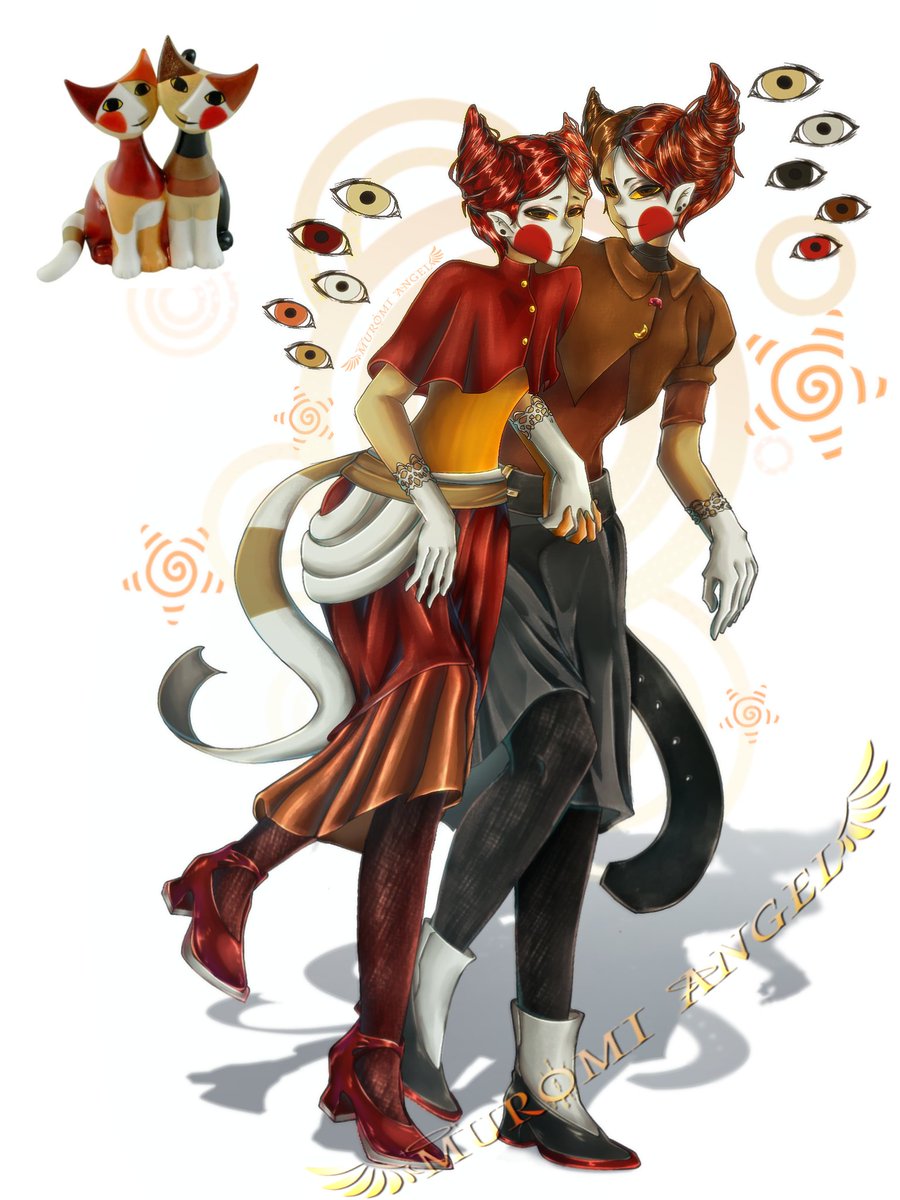 Muromi_Angel's tweet photo. humanization 👥🐈
#humanization #art #illustrationㅤ https://t.co/10cIX7QbQS
