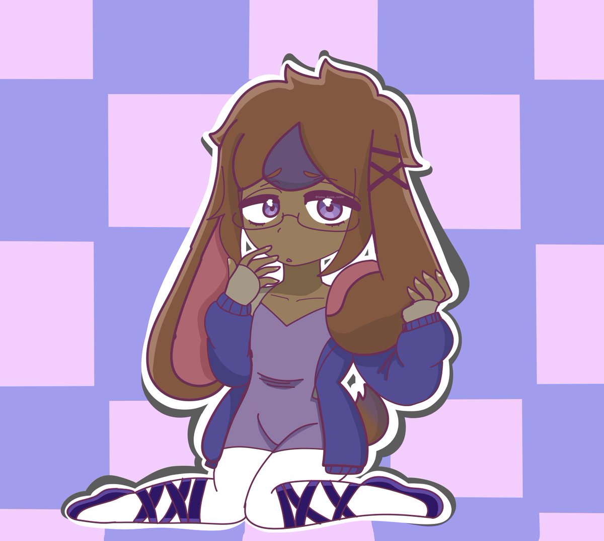Iama_dumb_sushi's tweet photo. Bunni.

----
#LeviKodama #drv3oc #oc #danganronpaoc https://t.co/vazeGaOEVo