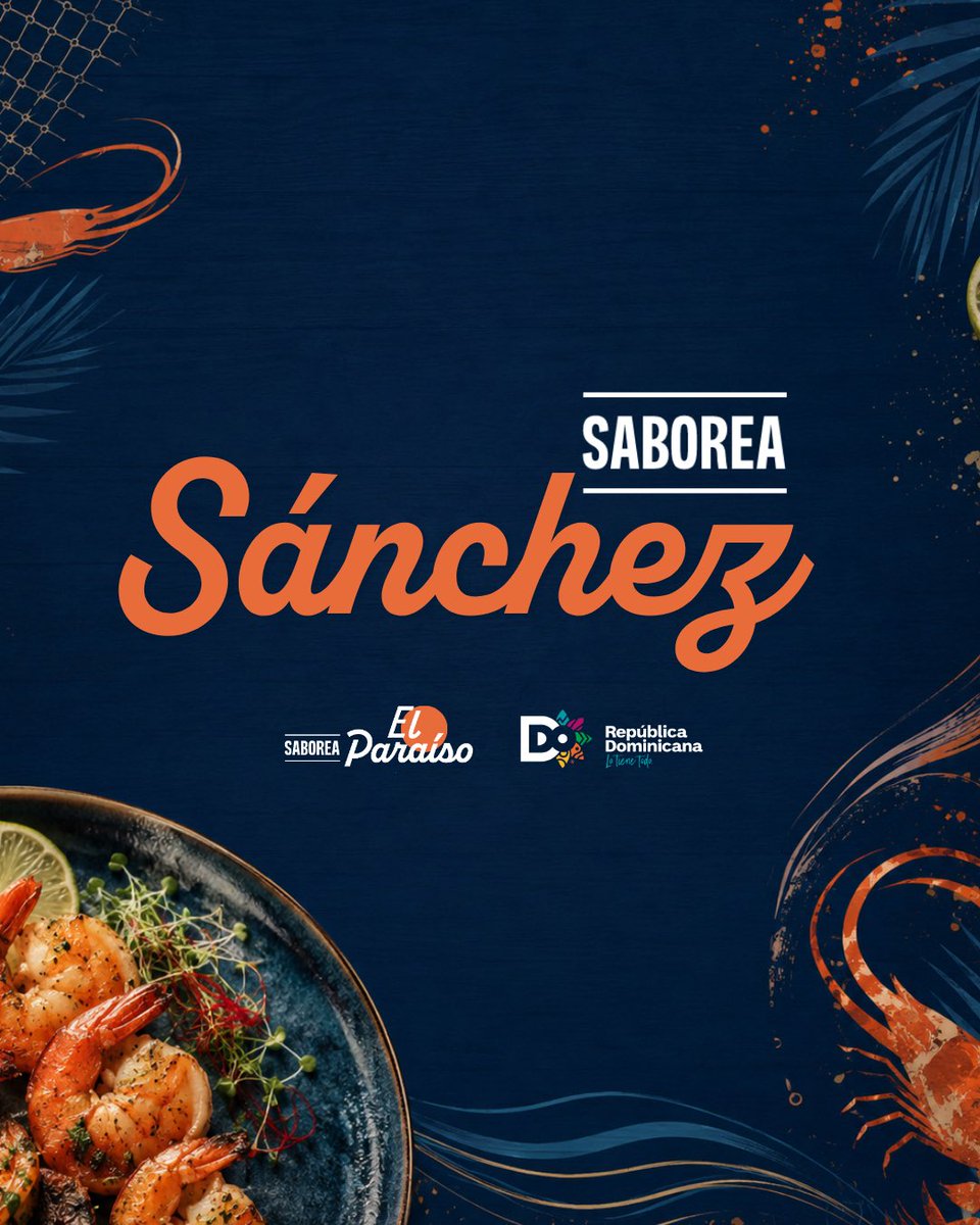 TurismoRD's tweet photo. ¡El paraíso se saborea! ¿Vienes? 🧡
#SaboreaElParaíso #SaboreaSánchez
#Sánchez #TurismoRD #Samaná https://t.co/bz0gWn3L3g