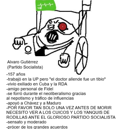 logutel's tweet photo. cada vez que estos "próceres socialistas" salen del ataúd me acuerdo de este meme https://t.co/0HjEm7Rs8t