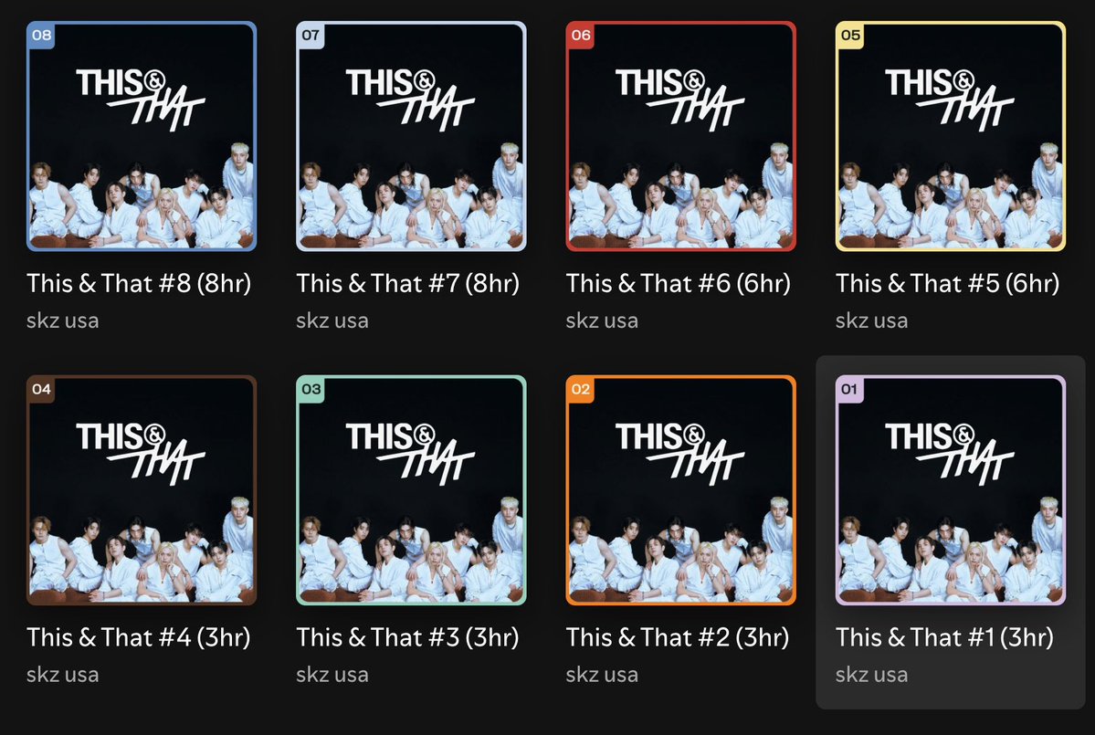 skz_usa's tweet photo. ☕️ #THIS_AND_THAT Playlists — SPOTIFY

🧡 Feel free to save our playlists:
https://t.co/sjpQrkFXF7 https://t.co/eIDNA5oQOb