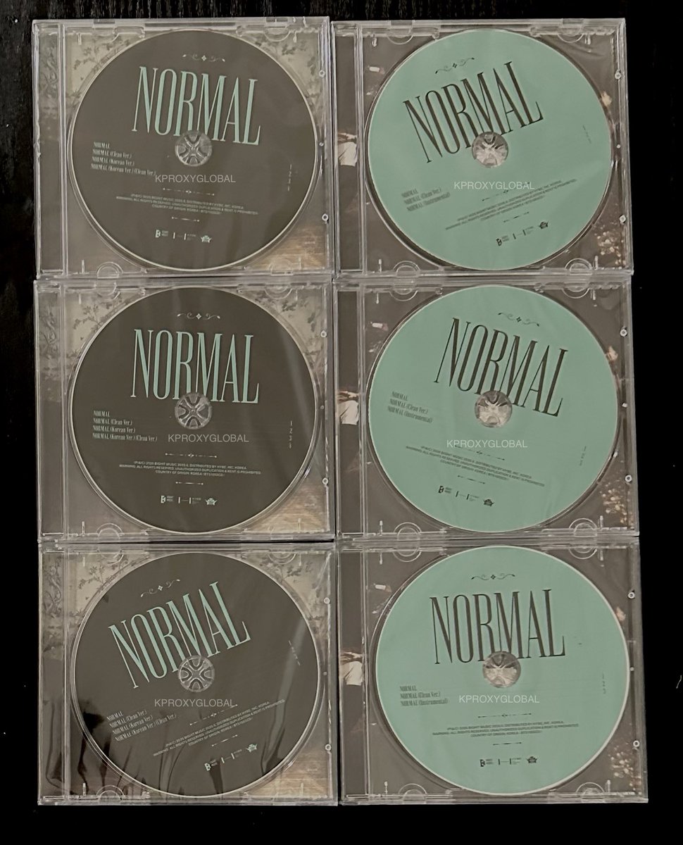 kproxyglobal's tweet photo. #KPROXYGLOBAL_PROOFS

US Exclusive 🇺🇸
BTS NORMAL CDS
Korean / Instrumental Version https://t.co/hbb2tO75rO
