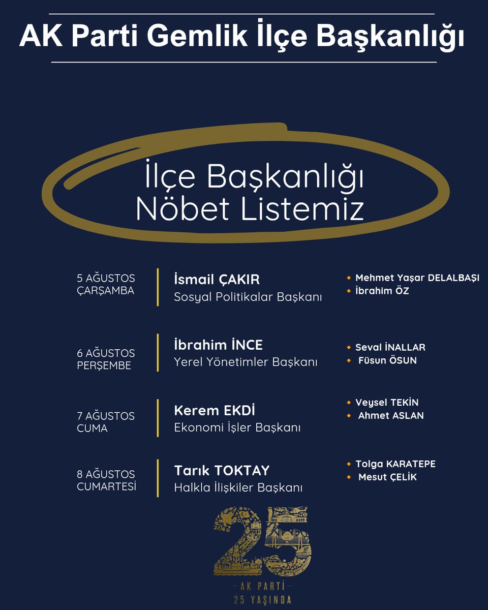 GemlikAkparti's tweet photo. 📌 AK Parti Gemlik İlçe Teşkilatı Nöbetçimiz

🖊️ Soru, görüş ve önerileriniz için nöbetçi yönetim kurulu üyelerimizi arayabilir veya ilçe teşkilatımızı ziyaret edebilirsiniz.

📍 Sizleri her zaman ilçe teşkilatımıza bekliyoruz. https://t.co/PMCJKrkfa0