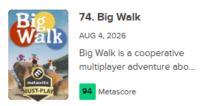 RobbieGaming04's tweet photo. Seeing this game ranked #74 of all time... and it literally just released. Is it actually that good? https://t.co/MnipYijlSW