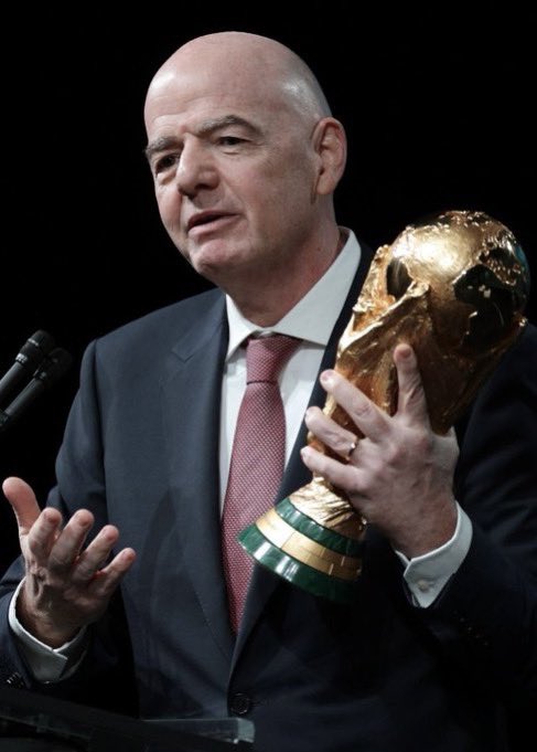 PolymarketSport's tweet photo. 🚨JUST IN: Luis Figo on Gianni Infantino:

“What I have seen exposed in the last 10 days is the lowest, most deceitful and cravenly self-interested behaviour I have ever witnessed. 

The man who would do that - the man who would try to force through such major changes just to enrich himself and his friends is a relic of the game’s past and should have no part in its future.”