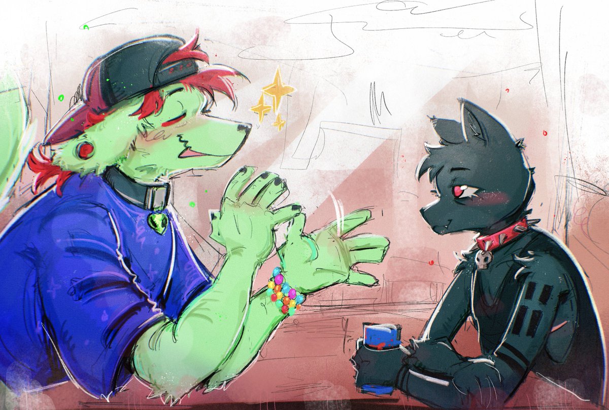 clancyiskitty's tweet photo. Not a fan of this site but I adore these designs a lot they are awesome so a sketch of them.... 👉👈 https://t.co/LNZ6TI5IqJ