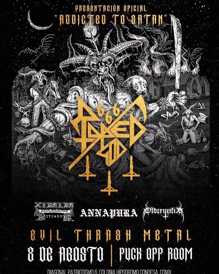 BBeat105's tweet photo. Esto fue lo que sonó en el pasado @BBeat105 #360, pasen a escucharlo, ya en plataformas

Cotards Club, Raped God 666, Barbarian, @Helstar_Metal

#FVCKOFFROOM, #DogmaDestroyerRecords, @chamucoprods, @circovolador, @BUILTforSPEED

#StayBlast
#BlastBeat105 https://t.co/26wUCESyAL