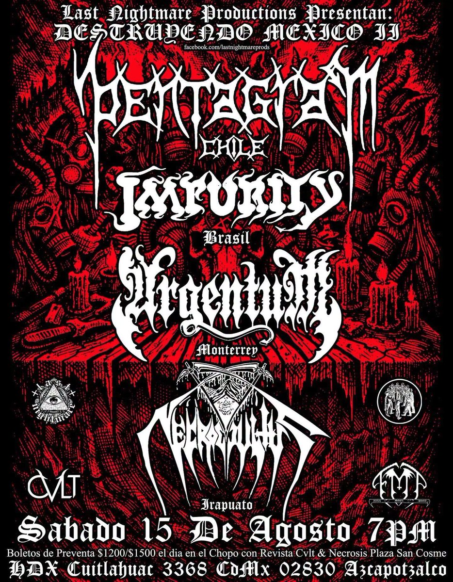 BBeat105's tweet photo. @tonyiommi, @imperialnyc, Hierophany, Gutrectomy, AxDxTx, @jigaigore, @GutalaxGore, Pentagram Chile

@HeladosProd, @circovolador, @BUILTforSPEED, David Azteca Distribucion, Last Nightmare, @RevistaCvlt 

#StayBlast
#BlastBeat105 https://t.co/TcuiBv0BSL