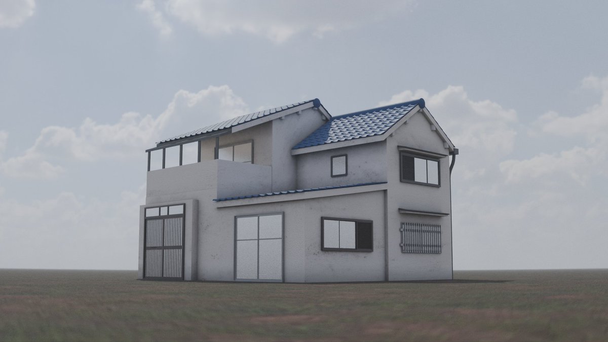 Cotorain5's tweet photo. 完成？
#Blender #b3d #3DCG https://t.co/J25aoDl459