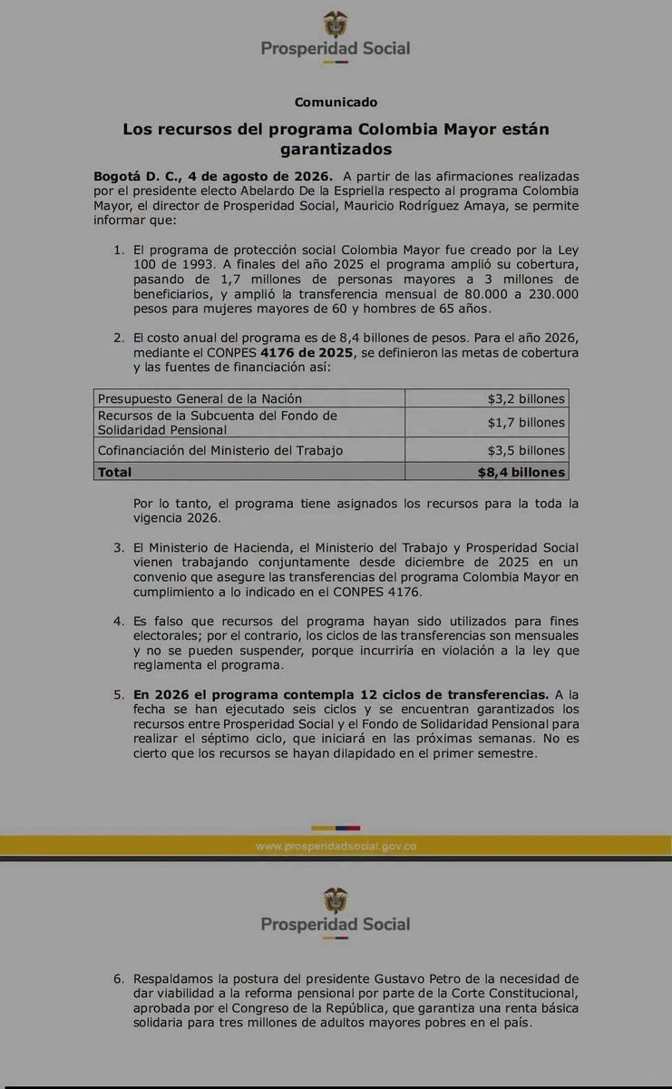 rich_th86's tweet photo. @ABDELAESPRIELLA se requiere mecatiar la plata en cositas... mejor tiene que empezar a pagar favores con la plata de los viejitos? https://t.co/c4gCsV2Krk
