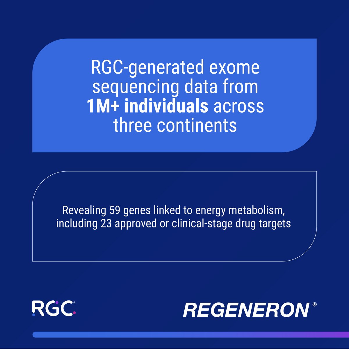 RegeneronDNA's tweet photo. New in @Nature: RGC research highlights the FNIP1 pathway as a potential therapeutic for a broad range of cardiometabolic diseases.

Our research confirms this genetic variant association in humans, thanks to RGC-generated exome data from 1M+ people. 🧬 https://t.co/toMBf3vWcK