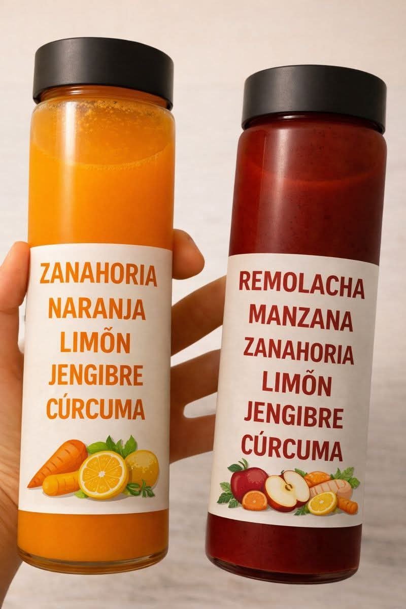NutriologoGiron's tweet photo. 🥕🍊 Jugos naturales para recargar tu día 🍎🍠

1️⃣ Zanahoria + naranja + limón + jengibre + cúrcuma 🧡
Una mezcla llena de vitalidad que apoya las defensas y te da ese empujón de energía por la mañana.

2️⃣ Remolacha + manzana + zanahoria + limón + jengibre + cúrcuma ❤️
Ideal para sentirte con más fuerza y bienestar. El color ya lo dice todo.

3️⃣ Ingredientes simples 🌱
Frutas y verduras frescas, sin complicaciones ni cosas raras.

4️⃣ Fácil de incorporar 🥤
Un vaso y listo, una forma práctica de sumar vitaminas al día.

El error típico es pensar “mañana empiezo” y dejar las frutas olvidadas en la nevera 😅
A veces, un jugo sencillo es todo lo que necesitas para cuidarte un poco más.