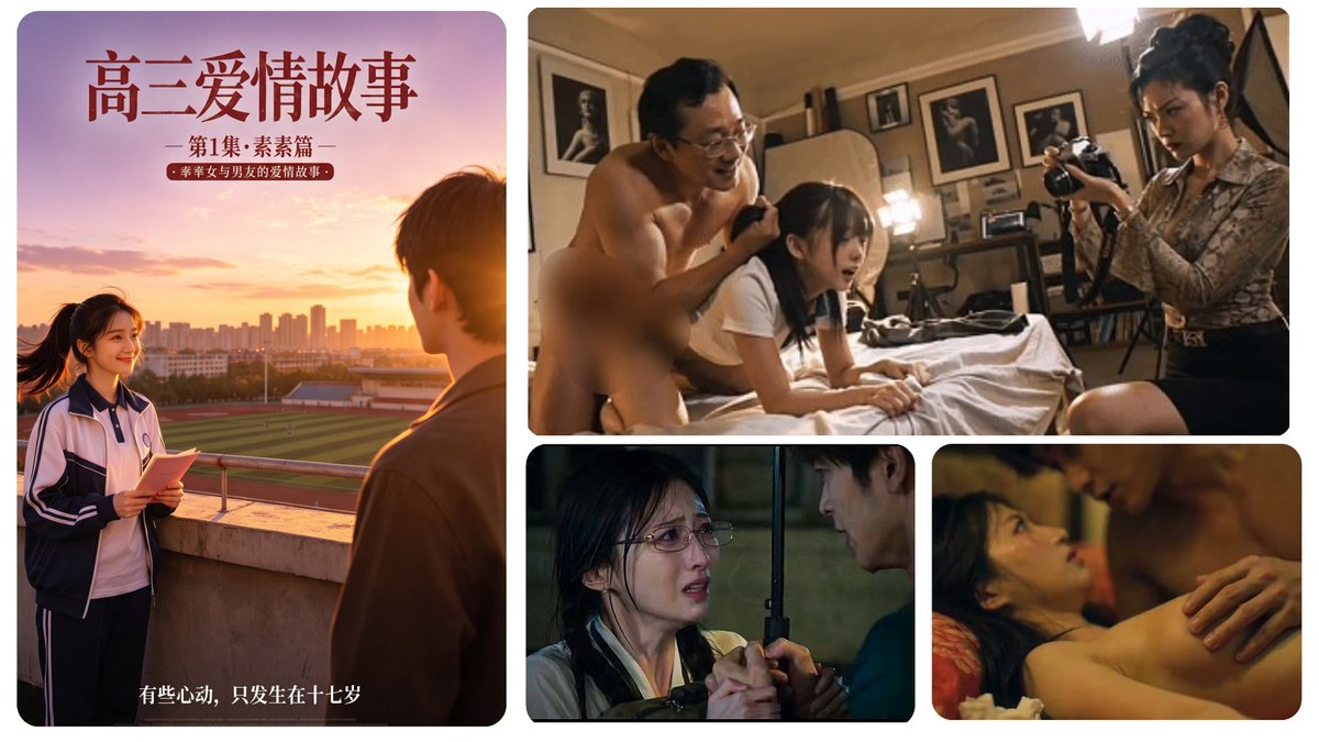 LukeMargue97448's tweet photo. 冕费👀看全集⬇️⬇️⬇️
https://t.co/yYQZS1eKNY

🚀 青春期里不可言说的秘密！《高三爱情故事-素素》完整无删减大包，看过的都直呼太带感了！🍀 #高三爱情故事 #AI短剧 #高能剧场 #追剧指南 #粉丝福利 https://t.co/anSinsaBXx