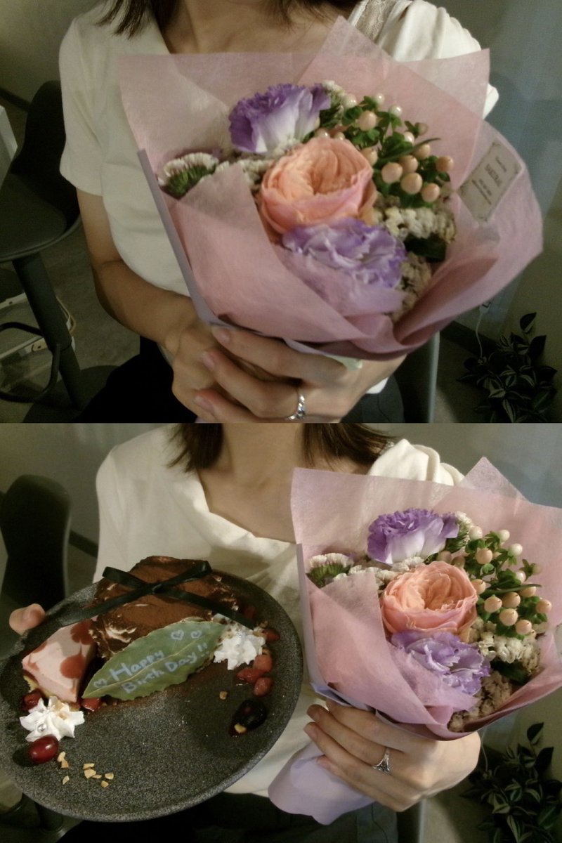 m_on103's tweet photo. 私の相棒お祝いしてきたっ💐 https://t.co/0FwdiaSwZN