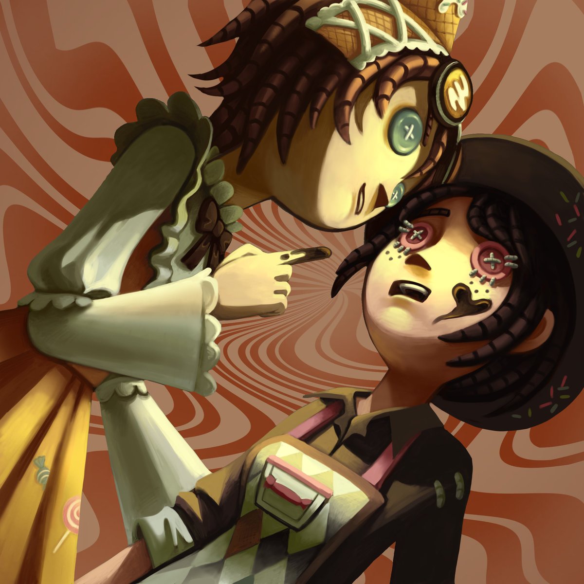 desq_q's tweet photo. sp request candy girl x lollipop #emmatracy https://t.co/uEvAjWAAde