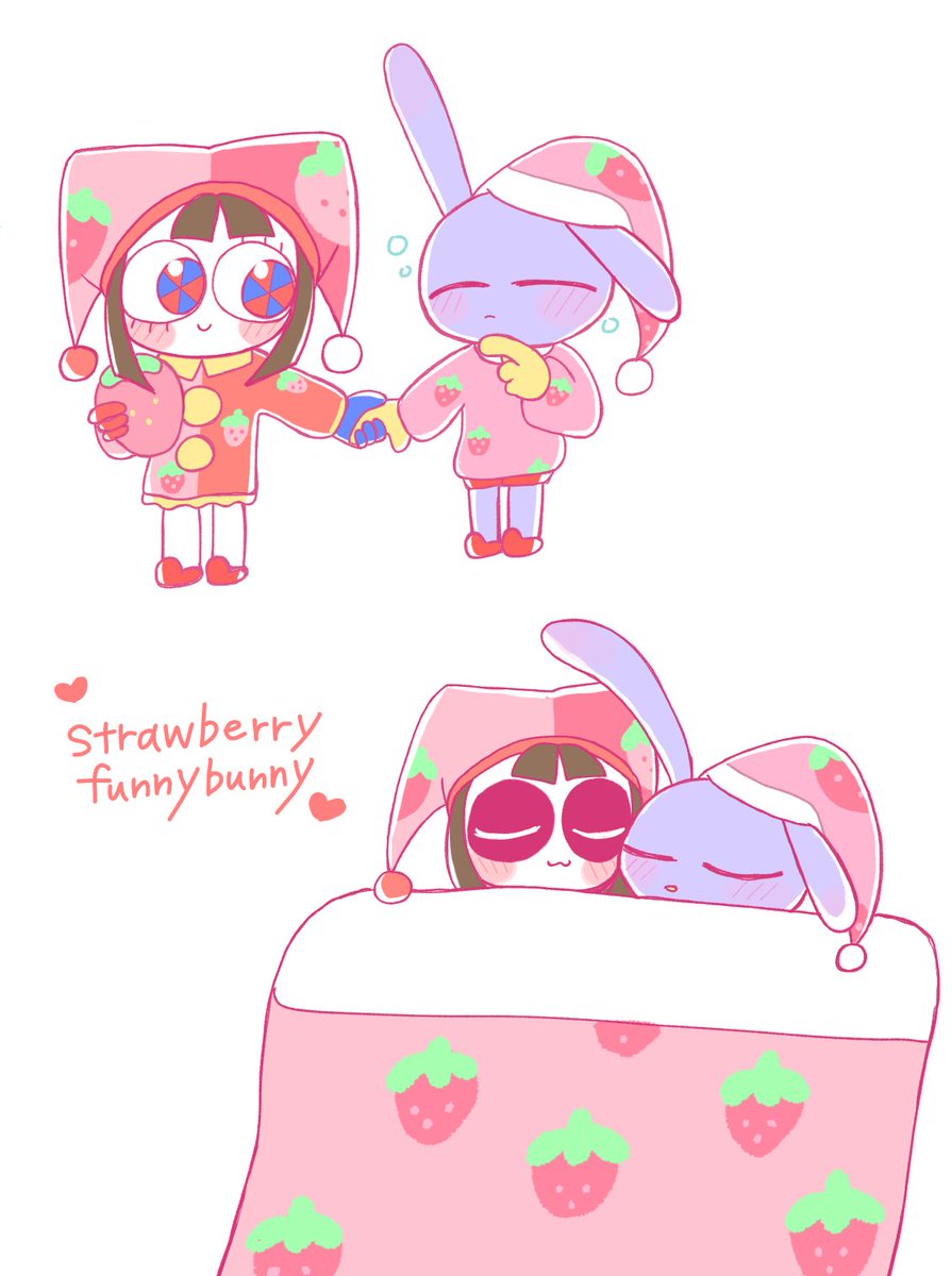 sakuramochi__s2's tweet photo. いちごの赤ちゃん🍓♡

 #funnybunny https://t.co/r7S8CvLpHF