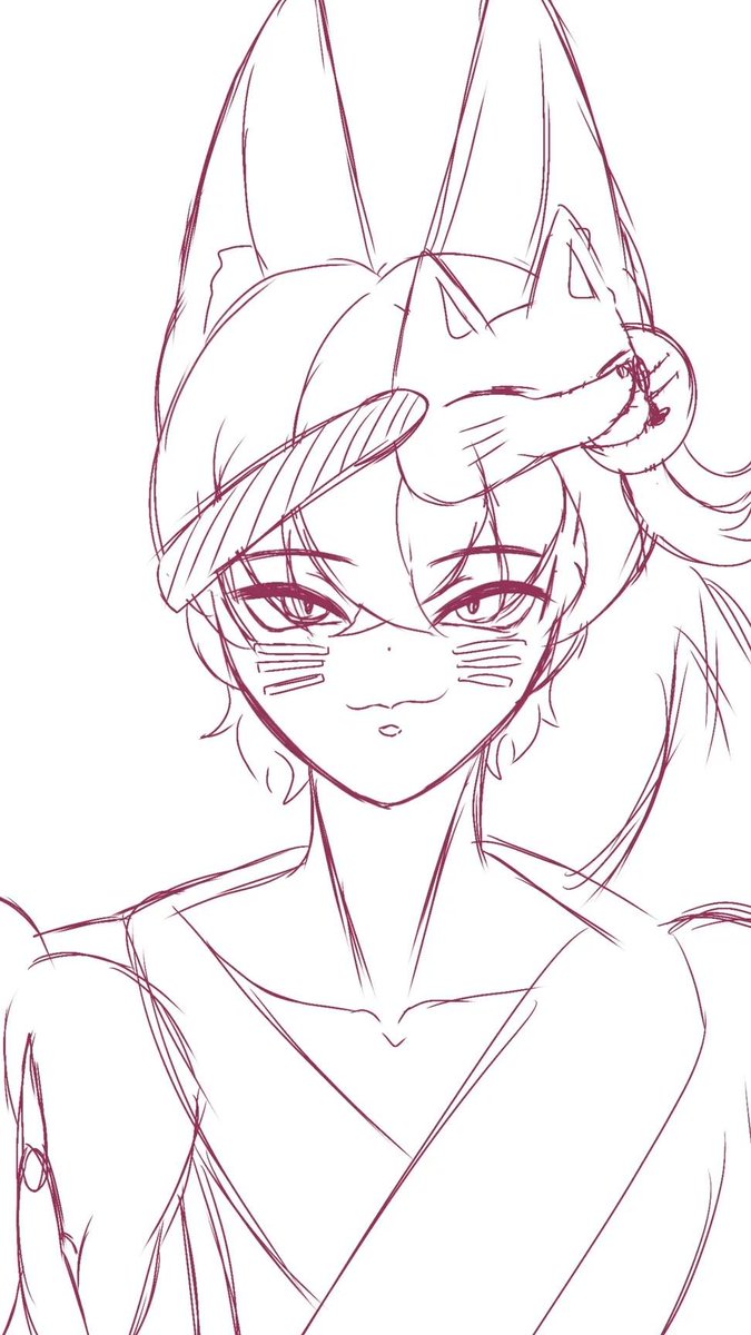 feiwantfly's tweet photo. Fei's profile picture isn't always the same!
#OC #fox ​#ArtShare ​#OriginalArt ​#WIP https://t.co/nvDHKVot9p