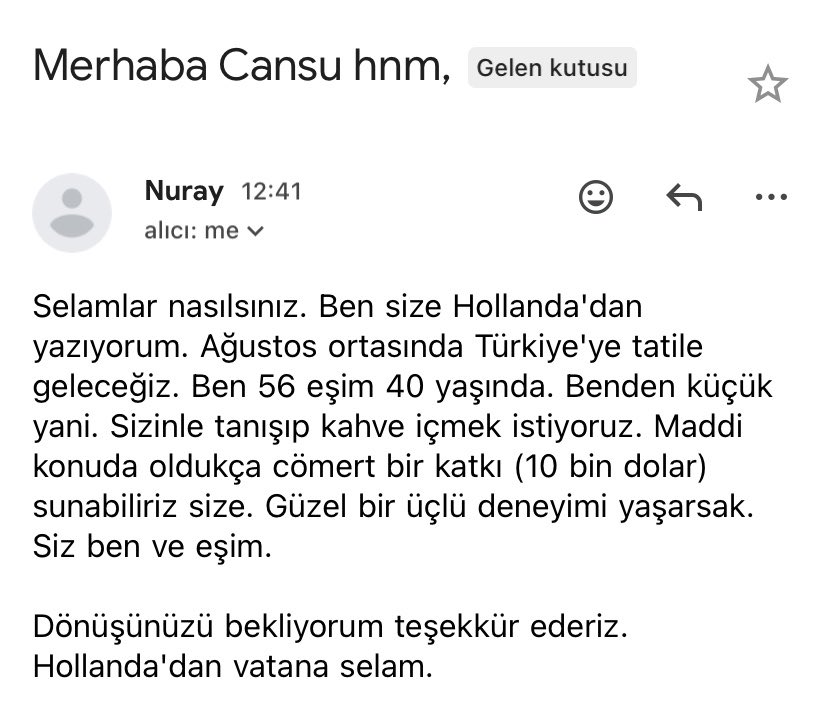 cloudofaquarius's tweet photo. Bu nasıl bi teklif aldldldsş 
Bir de vatana selam diyo https://t.co/WxfTyChrhu