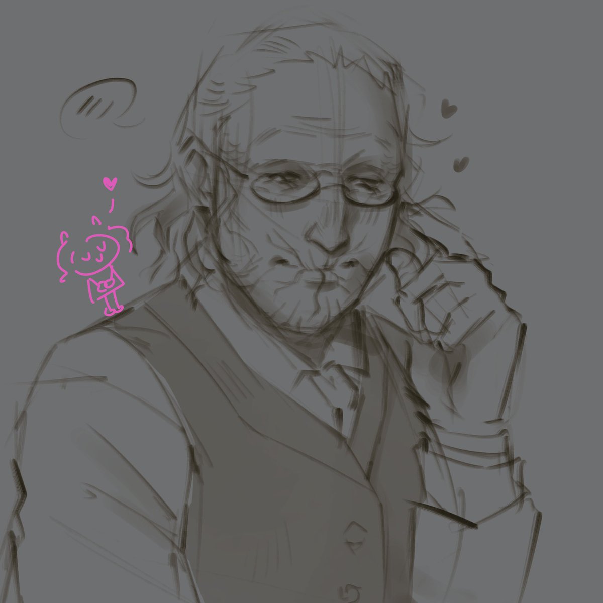 cocakitty's tweet photo. gideon in glasses save meee https://t.co/eWpjegMu7O