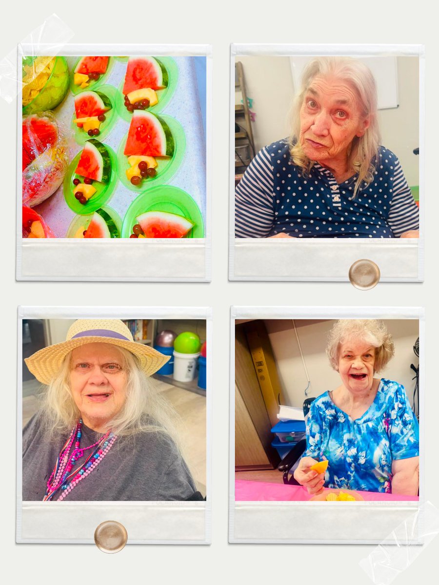 the_pinehurst's tweet photo. Happy National Watermelon Day! 🍉 Our residents enjoyed a refreshing summer social featuring sweet watermelon, fresh fruit, and lemonade. It was a wonderful afternoon filled with smiles, laughter, and great company. https://t.co/g0mYJaF0xp