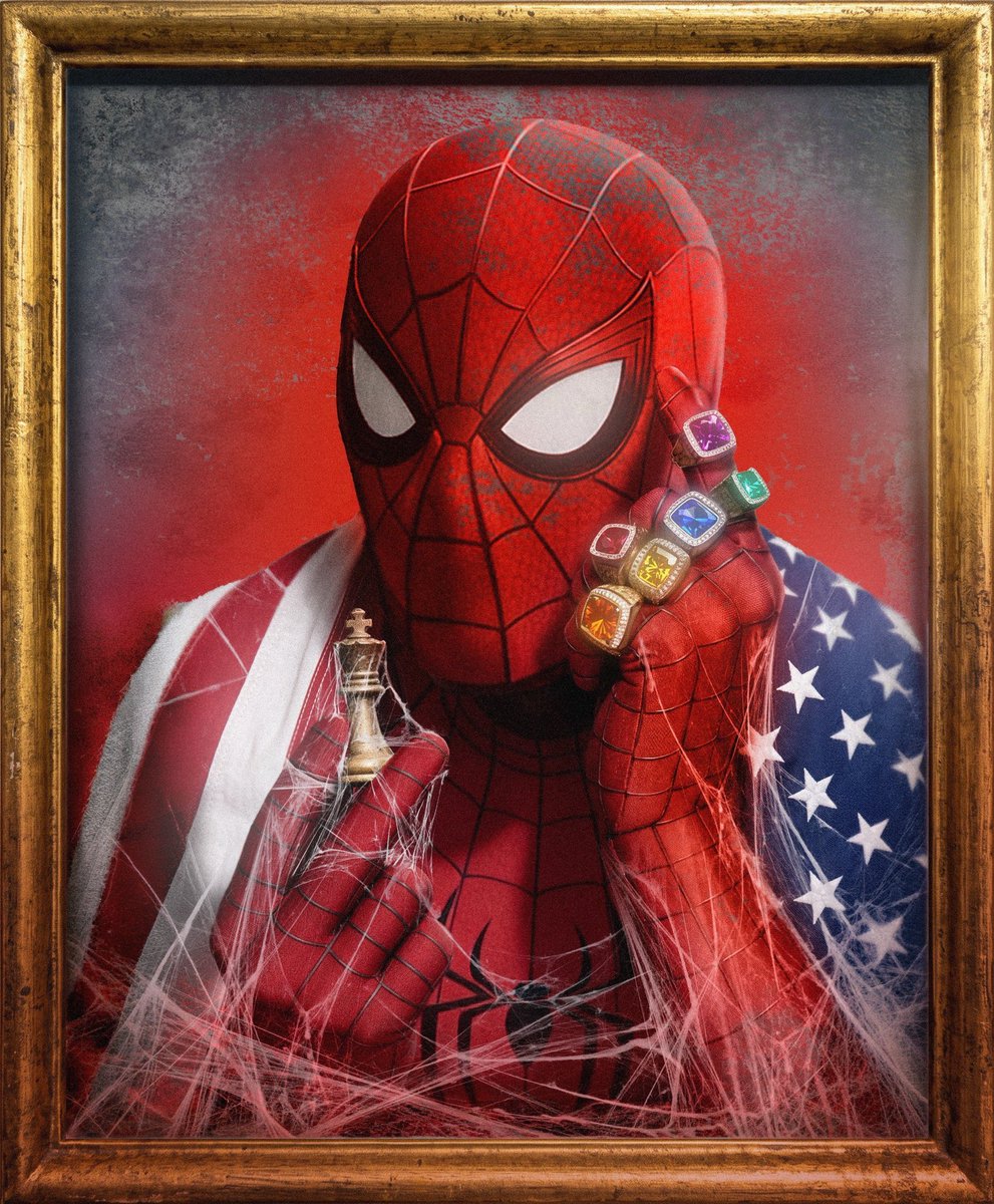 CultureCrave's tweet photo. The Russo Brothers share artwork celebrating ‘Spider-Man: Brand New Day’ having the biggest domestic opening weekend in history 🕷️ 

It surpasses ‘Avengers: Endgame’ https://t.co/cDlVP35Qte