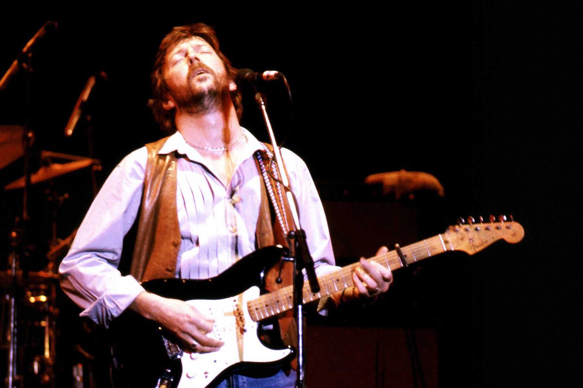 50YearsAgoLive's tweet photo. Singer Eric Clapton generates outrage when, at a concert in Birmingham, UK, he shouts multiple racial slurs, tells foreigners to leave the concert and the country, and calls Britain a “black colony.” 

“Fucking Saudis taking over London,” Clapton says. “Send them all back. England is a white country. Keep Britain white!”