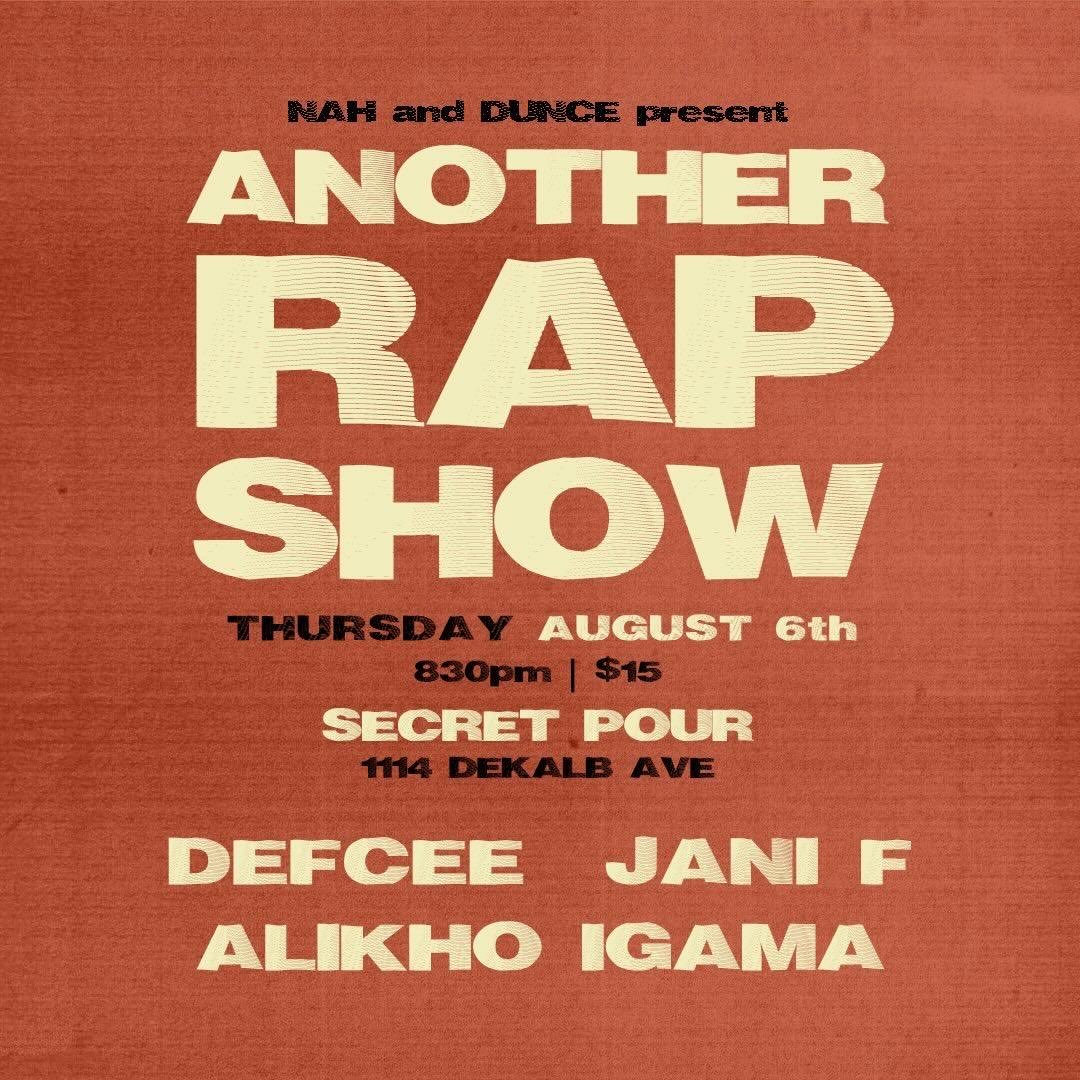 defcee's tweet photo. BROOKLYN. TOMORROW. https://t.co/CmocFrxVhq