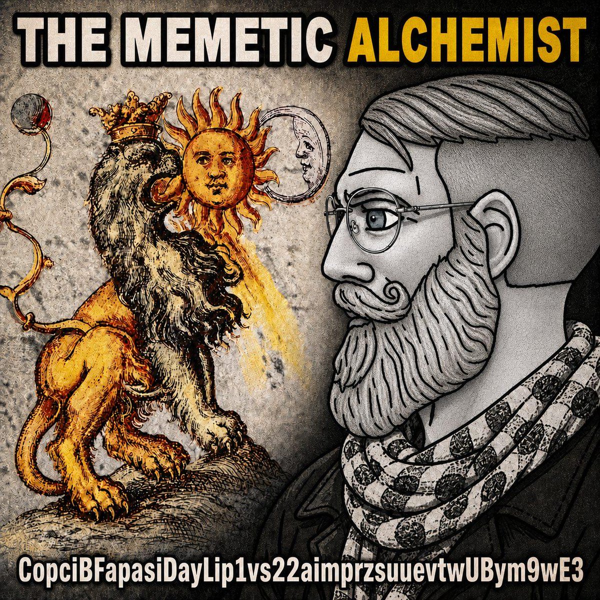 Yes_Q17's tweet photo. The old alchemists turned lead into gold.
The great work continues.

As above, so we meme.

⌁ $YESCHAD https://t.co/NOLYisUjen