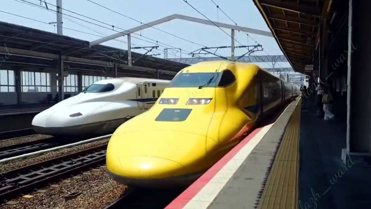 lazh_ward's tweet photo. Dr.🚄イエロー
2026.08.03
上り こだま検測@西明石駅

各駅に点検停車するって噂?!で聞いたのでお昼休み中抜けして📷️
夏休みだからかいつもと違って親子連れが多かった印象。こんなに近くで見られるなんて嬉しいよね〜🎵 https://t.co/jc9ZgkEHgS