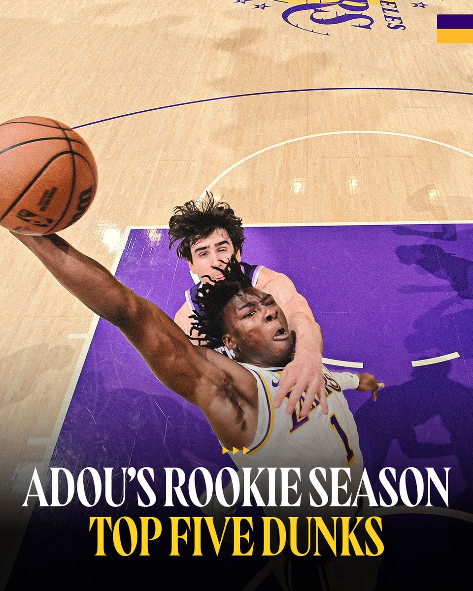 Lakers's tweet photo. Air time with Adou 🧵

NBA Dunk Week https://t.co/NI4dye81Mt