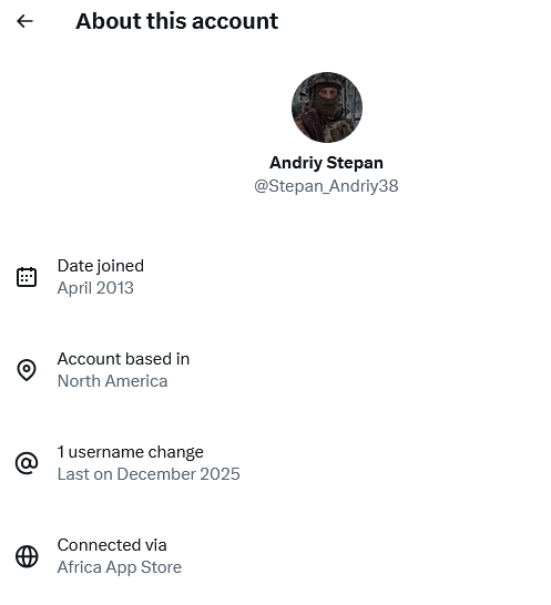 CoolEvvie's tweet photo. Hi, #Fellas! It's that time of the day, time to clean up fake "Ukrainian warriors" from all over the world.

RMB, please! 🙏

https://t.co/7ucBOG6ZDf (Nigeria)
https://t.co/szjVrcmd6e (Nigeria)
https://t.co/DLPaBpmg6i (Africa)
https://t.co/Wq8QmkezHL (Africa/N America) https://t.co/d6gGdn4VYL