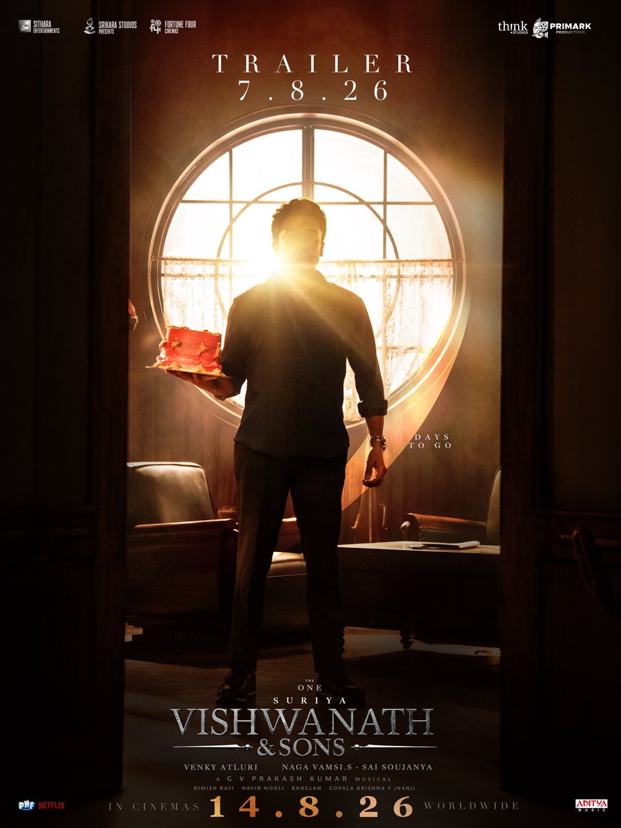Hari_Socialist's tweet photo. . #VASTrailer arrives on AUGUST 7th! 🔥 #VishwanathAndSons  @Suriya_offl https://t.co/mxsACmOmQx