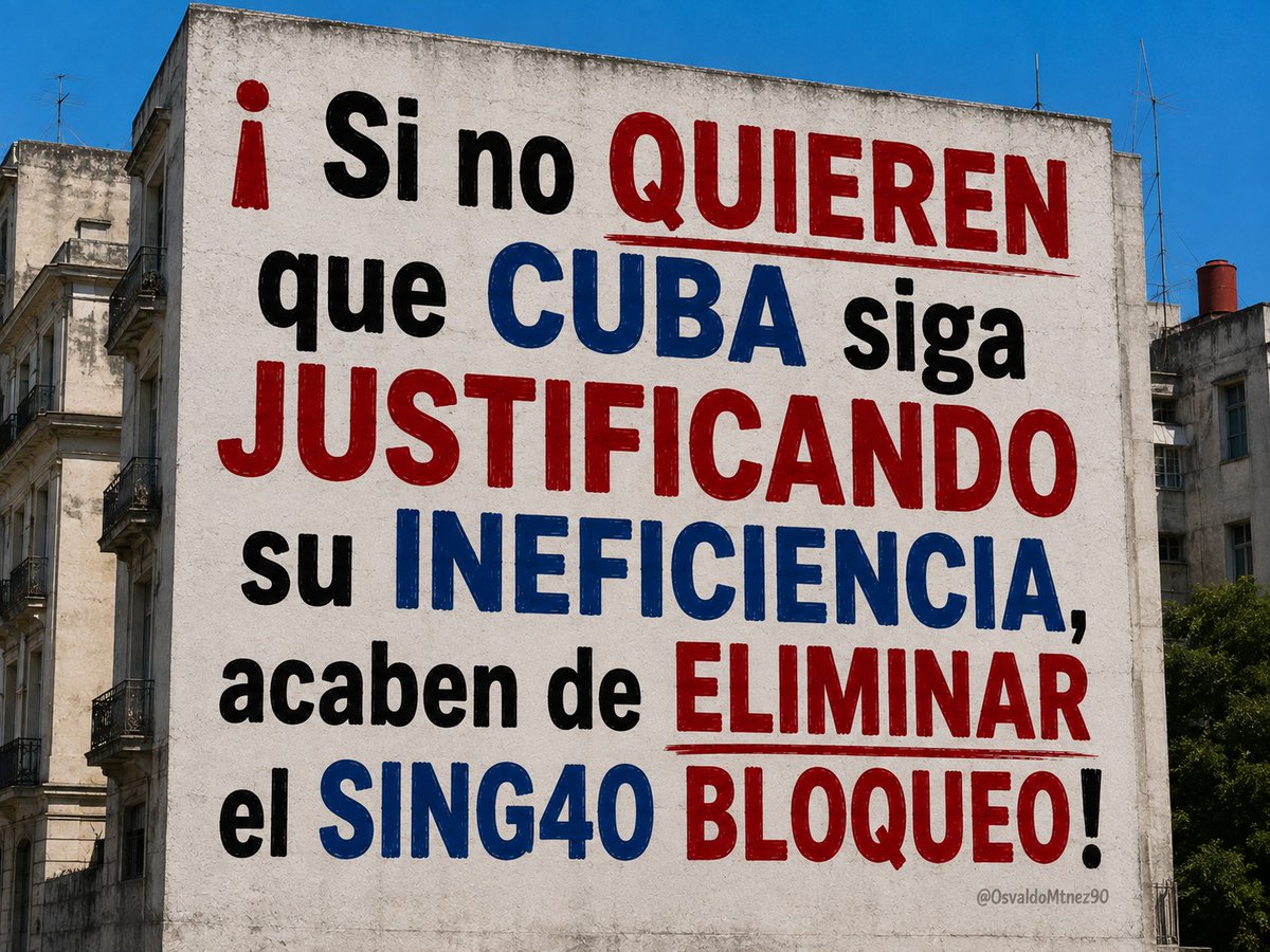 OsvaldoMtnez90's tweet photo. La SOLUCIÓN es SENCILLA...👇 https://t.co/GNJqnSiMLs