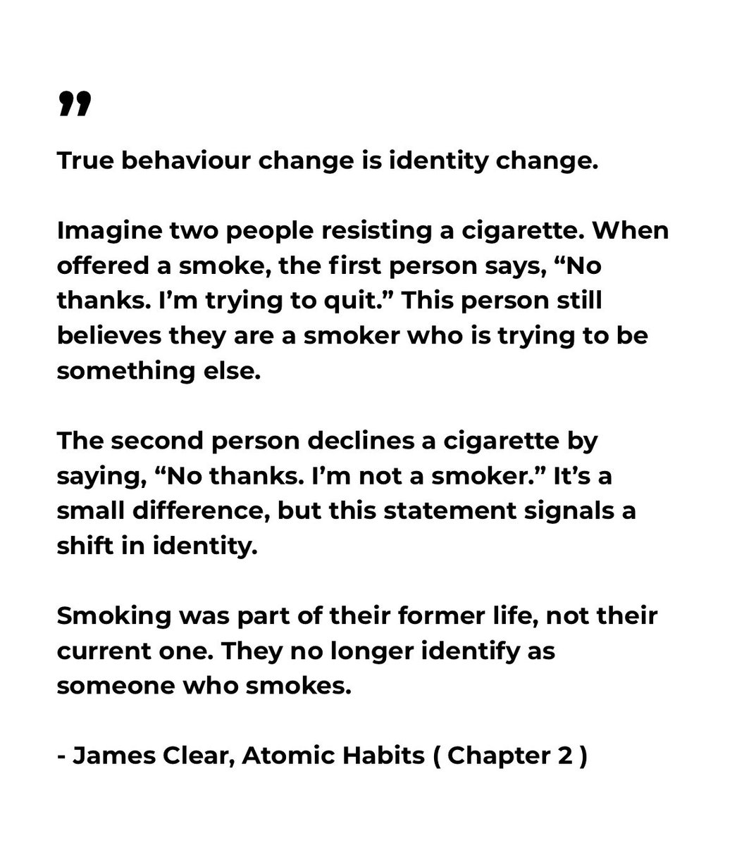 ElstanAntony's tweet photo. Identity precedes performance. #Quote https://t.co/xEBO0CWPNE