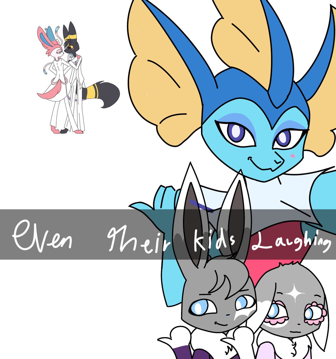 hua_cheng_1's tweet photo. I drew their wedding and added my OCs /their future kids along with their designs 😼. Lucky and pix belong to @odeko_yma. Hari and Angeline/ Angel belong to me.😌 https://t.co/w6rEklC16r