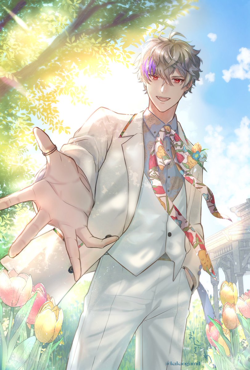kakaogumi1's tweet photo. ๓🌷#1014R_FA 🌷❁⃘*.ﾟ

「マスター……また会えたな」

※投稿ミスしてたので再投稿です…すみません https://t.co/U5ARTGSpGN