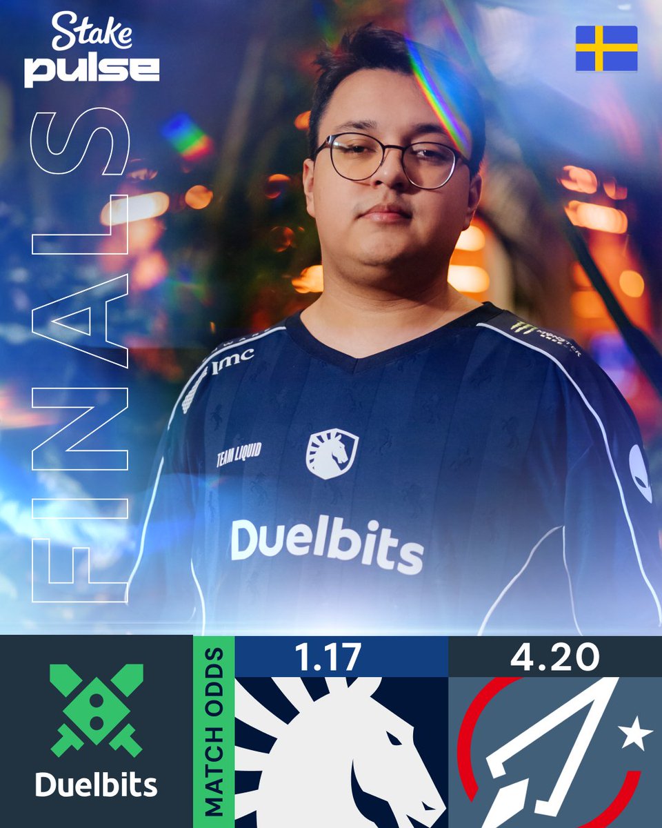 TeamLiquidCS's tweet photo. COMING FOR THE TROPHY🐴🏆

🔵BO3
⚪️7:00 PM CEST // 10:00 AM PDT
#StakePulseBeat #LetsGoLiquid #TLwin https://t.co/DyM8ngyo7L