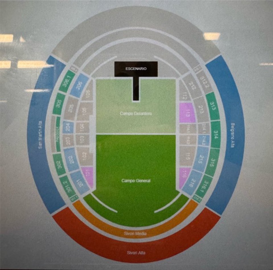 lethalsand's tweet photo. ASÍ VA LA PREVENTA DE LALI EN RIVER https://t.co/X65KDjzlFM