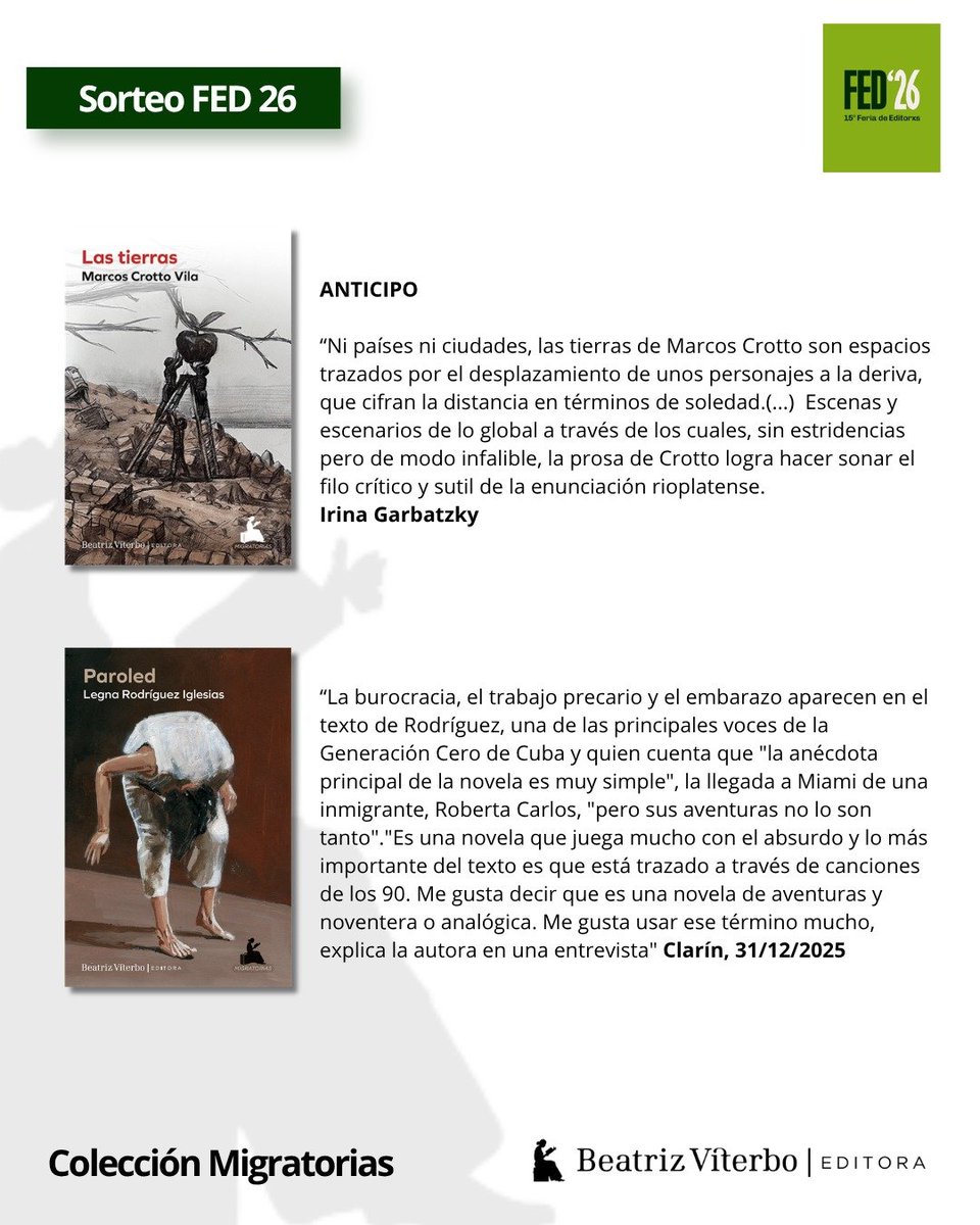 bviterboeditora's tweet photo. Estos son algunos de los libros entre los que vas a poder elegir si ganás el sorteo que estamos realizando en Instagram a propósito de la #FED26
Mirá: https://t.co/TGj3tJAEQ7 https://t.co/Wiu99q5sKq