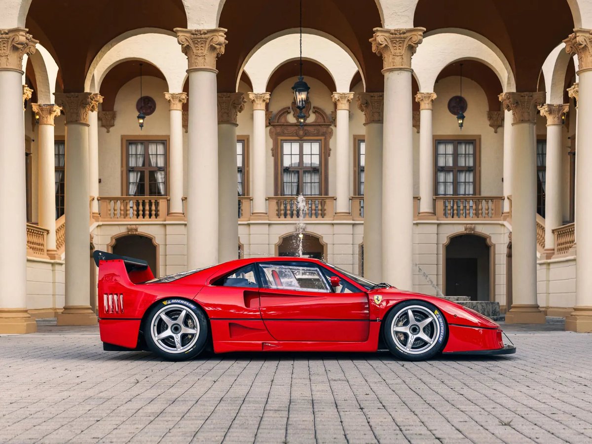 kotecinho's tweet photo. 1993 Ferrari F40 LM by Michelotto