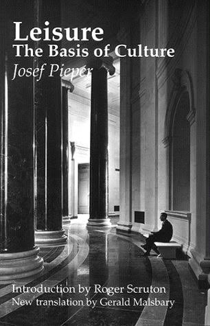 JoshPhillipsPhD's tweet photo. Read this book!

Leisure: The Basis of Culture

Lessons: 1. We work too much. Life isn't about grinding 60 hours per week, 2. Leisure doesn't mean "TV, video games, relaxing." It means active pursuit of educational, philosophical, and spiritual objectives. https://t.co/lLakF9jVFL
