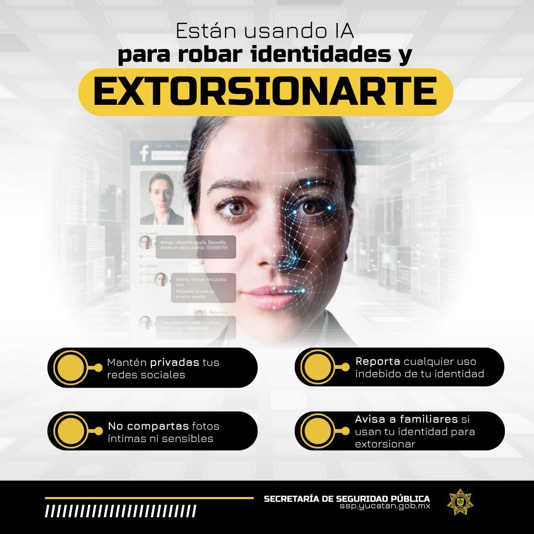 sspyuc's tweet photo. 🔐 Cuidar tu información en internet es una de las mejores formas de prevenir fraudes. Configura adecuadamente tus cuentas y evita compartir datos que puedan ser utilizados de forma indebida. https://t.co/LROU5PhbnB