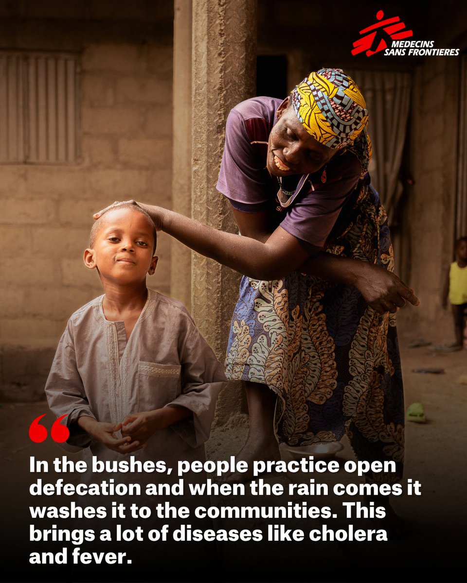 MSF_Nigeria's tweet photo. 1/2 Rainy season in Zamfara means more than rain—it brings disease, hunger, and preventable deaths.

Malaria, cholera and malnutrition surge, mostly affecting children and pregnant women, like 5 year old Abubakar Sadiq, who was admitted to Zurmi General Hopital for malaria. https://t.co/RZhjQK7MZd