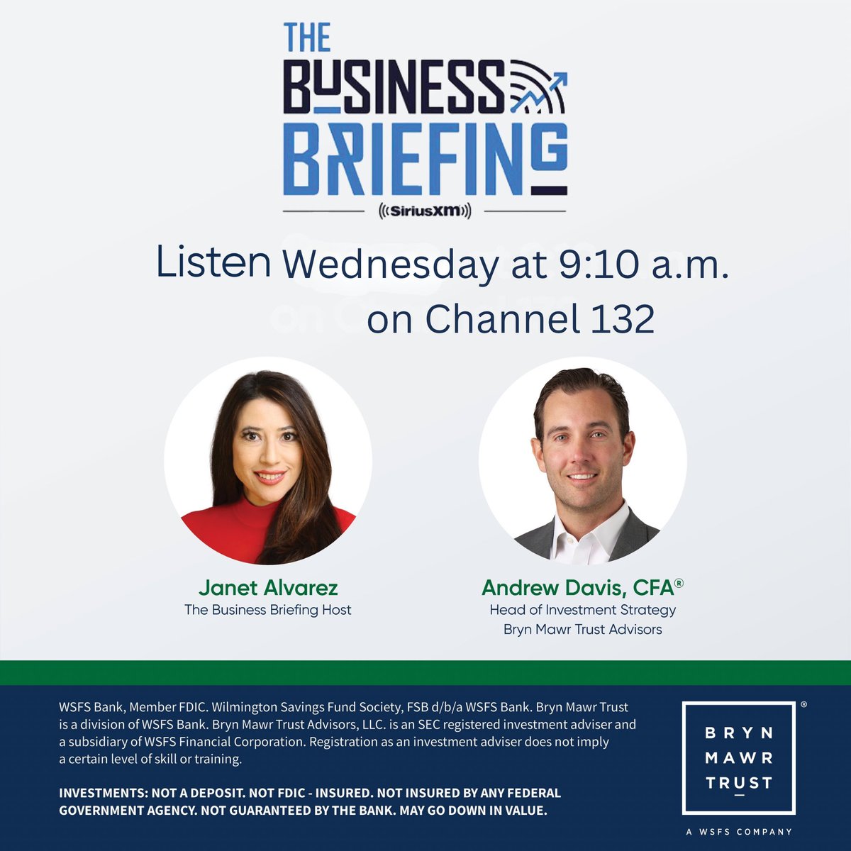 AndrewDavisCFA's tweet photo. Joining @janetonthemoney on @SXMBusiness this morning.

This earnings season is reinforcing that mkts are becoming more discriminating. Fundamentals and expectations are increasingly driving returns, not just macro headlines.

We’ll discuss what that means for long-term investors https://t.co/TejTbDX9pY