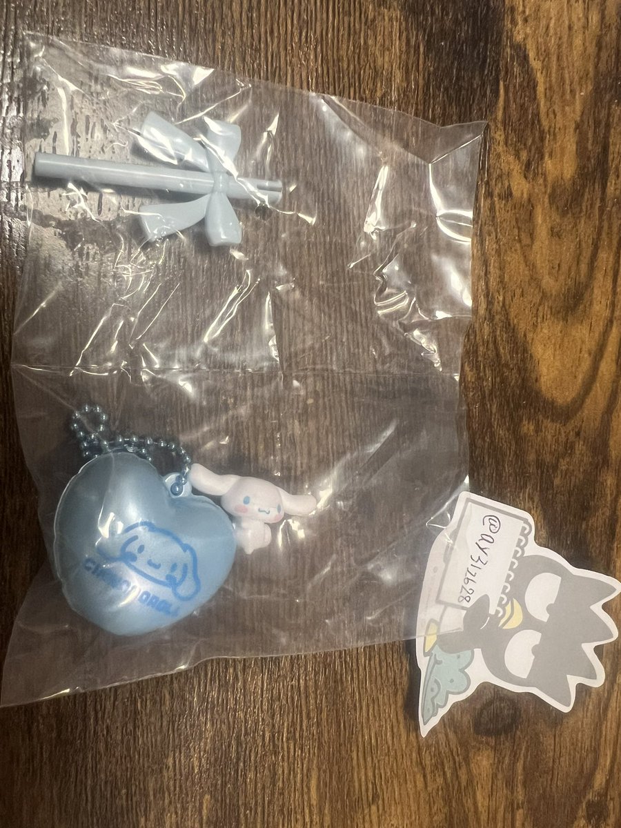 ay312628's tweet photo. サンリオ　バルーンポップチャーム

【譲】シナモン
【求】ばつ丸

郵送での交換希望です📮
お気軽にお声がけください！
宜しくお願いいたします😌 https://t.co/eKG9oZP0Ig