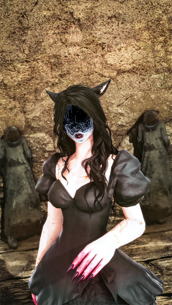 Anasilencia's tweet photo. omethingS In My
Mind
#NyepsRealism
#ffxivMiqote
#horrorgposing https://t.co/Hszc0BjSYV