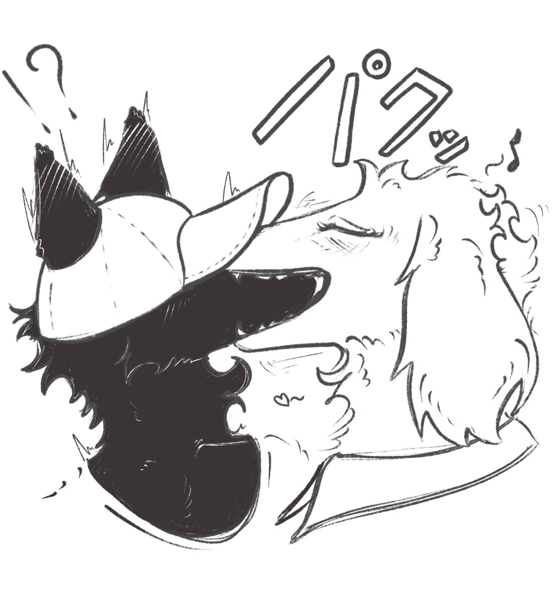 BeLLugA_44's tweet photo. ﾊﾟｸｯ
 #ケモノ #Furry #落描き https://t.co/WYU8EzIQZJ