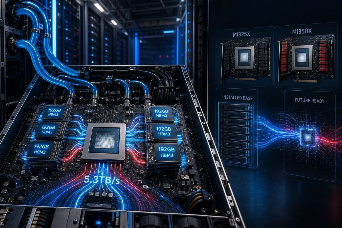 windowsforum's tweet photo. 🤖 MI300X still flexes with 192GB HBM3, but calling it the default for new AI clusters is like recommending a 2023 GPU as tomorrow’s flagship. Great fit—just not the obvious one.
https://t.co/lMvbfMpVTy
#AiInference #Rocm #AmdInstinct #Mi300X https://t.co/9SddWNvEVs