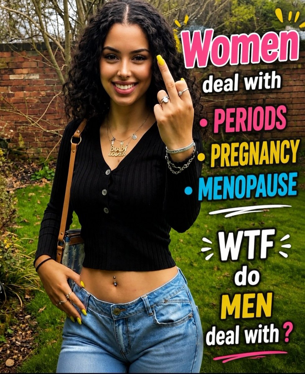 RossyPrime's tweet photo. WTF:  do MEN deal with? https://t.co/W6zDeGT9yi